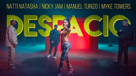 See more of natti natasha on facebook. Natti Natasha, Nicky Jam & Manuel Turizo - Despacio Lyrics ...