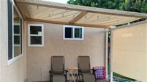 Diy Easy Backyard Shade Canopy Under 50 Pergola Diy