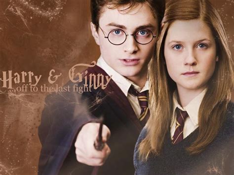 Harry And Ginny Harry Potter Wallpaper 264273 Fanpop