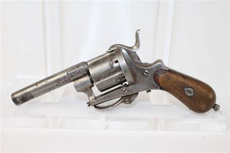 German Pinfire Revolver Antique Firearms 005 Ancestry Guns