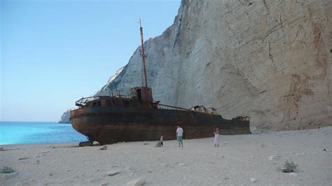 Shipwreck At Navagio Beach Zakynthos Photo From Navagio In Zakynthos