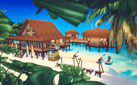 Thalania Sulani Bay Spa Resort Sims4 Sims 4 House Design Sims 4