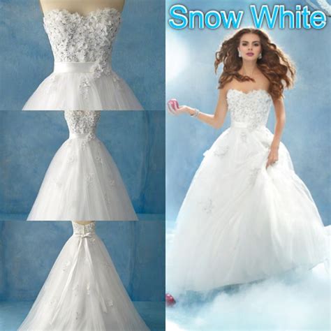 Have a great time, girls! Disney wedding dresses- Snow White 2 | Wedding | Pinterest ...