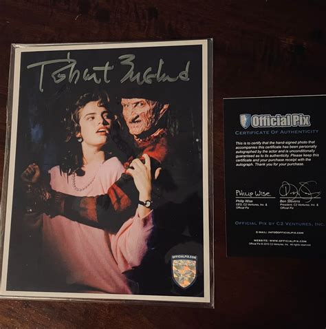 Robert Englund Autograph Signed 8 X 10 Photo Authentic From Official