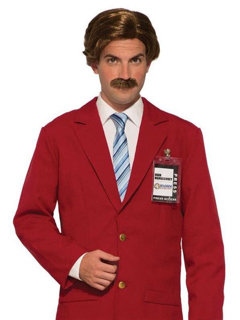 Check Out Anchorman Moustache And Wig Costume Accessories For 2018