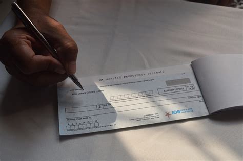 Signing A Cheque Book Pixahive