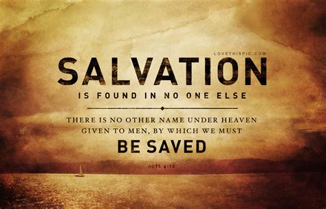 Quotes About Salvation Through Christ Quotesgram