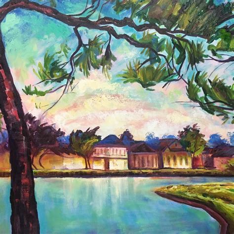Here Is A Little Sneak Peak Of The Painting Bayou Saint John With