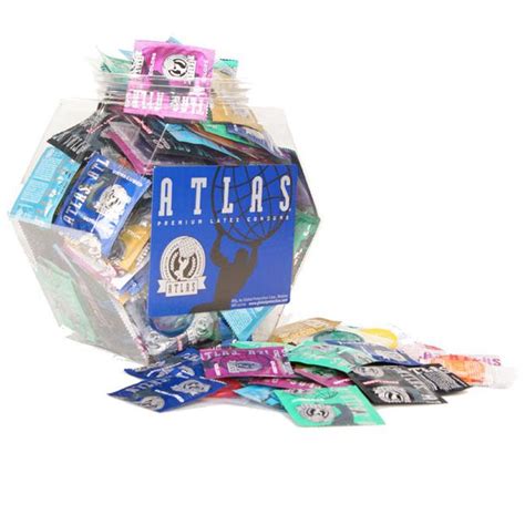 assorted atlas® condoms global protection corporation