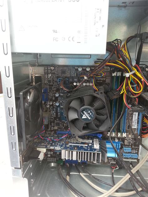 Adjust the power settings, clean the fan vents, update the graphics driver, and then update the bios to help reduce the internal temperature. desktop computer - ASUS PC Fan issue - Super User