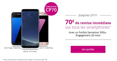 Bouygues telecom propose une gamme de forfaits mobiles nommée sensation. Bouygues Telecom aussi fait son Black Friday