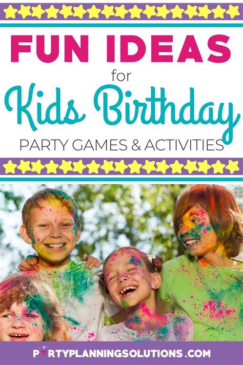⋆ 60 Fun And Exciting Kids Birthday Entertainment Ideas You Need ⋆ In