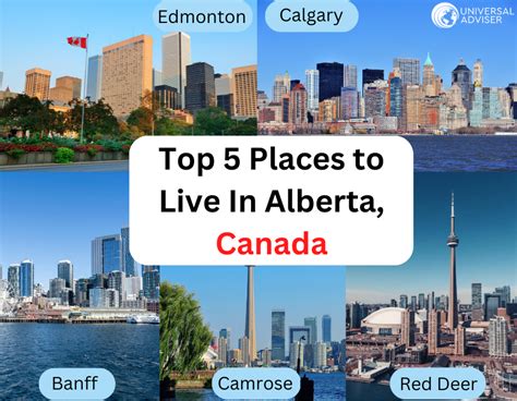 Top 5 Places To Live In Alberta Canada