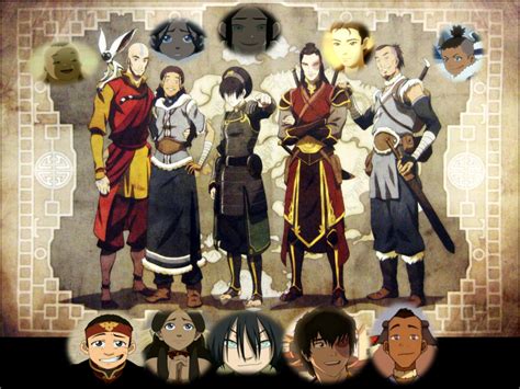 Old Friends Through The Years By Kh4love101 Avatar Aang Team Avatar