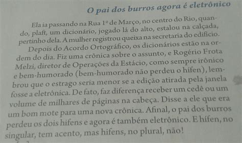 O Texto Tem A Intenção De Divertir Explique