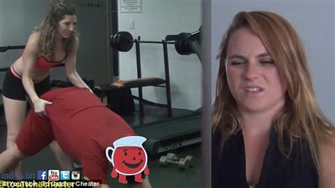 how to catch a cheater sting overweight man in gym daily mail online