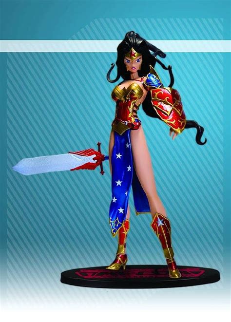Ame Comi Wonder Woman Re Paint Figura Pela Dc Direct