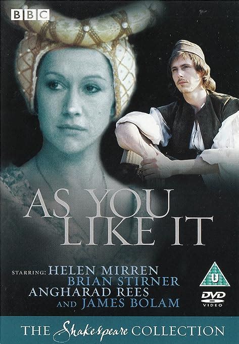As You Like It BBC Shakespeare Collection 1978 Amazon De DVD