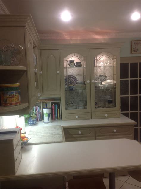 Can i use annie sloan paint over black paint? After painting...Annie Sloan Country Grey paint | Kitchen ...