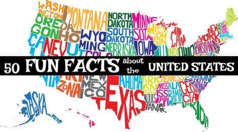50 Fun Facts About The United States Fun Facts Fun Facts For Kids Facts