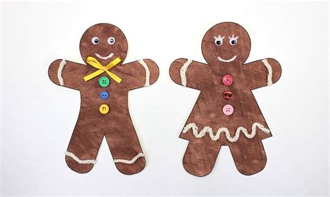 Gingerbread Man Papercraft