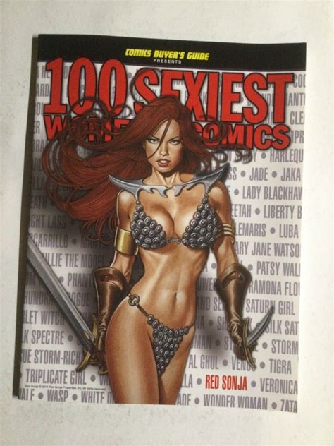Comics Buyers Guide Presents 100 Sexiest Women In Comics Oversized Softcover Comic Books