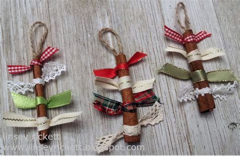 Really Reasonable Ribbon Blog Cinnamon Stick Christmas Tree Ornaments