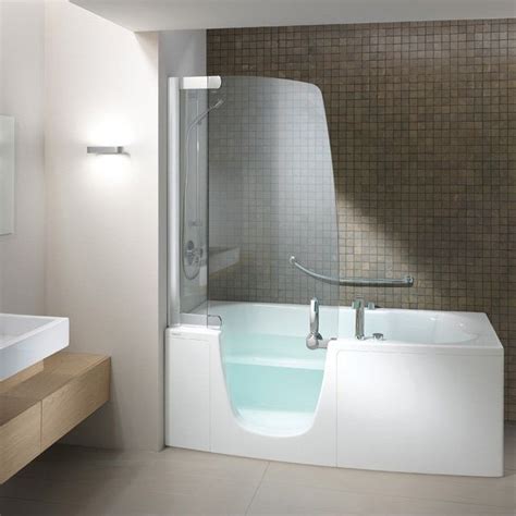 Breaking up the tub and shower combo. Bathtubs And Showers | Teuco 385 FY O C Disabled Walk In ...