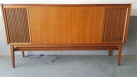 Mid Century Vintage Telefunken Stereo Cabinet Stereo Cabinet Mid
