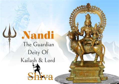 Nandi The Guardian Deity Of Kailash And Lord Shiva