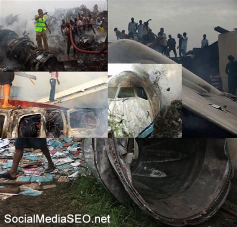 After the arrival of the bodies, said only the remains of the late chief of army, and a few others will be interred today. Nigeria Plane Crash : Pictures & Videos of Wreckage