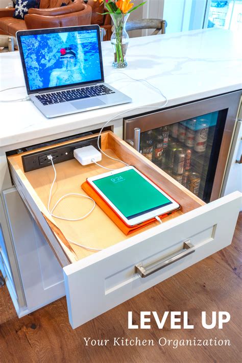 Desk charging station easy install with direct power & usb port, $28.75. Charging Outlets in 2020 | Kitchen cabinetry, Beautiful ...