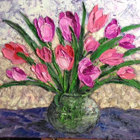 Wow 30 Gambar Bunga Tulip Lukisan Galeri Bunga Hd