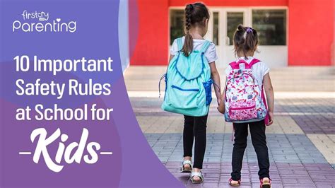 10 Must Know Safety Rules For School Going Children Youtube