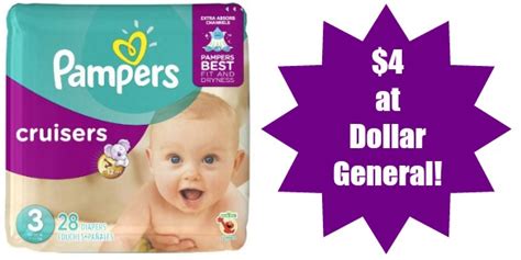 Dollar General Pampers Jumbo Pack Diapers Only 4 Become A Coupon Queen