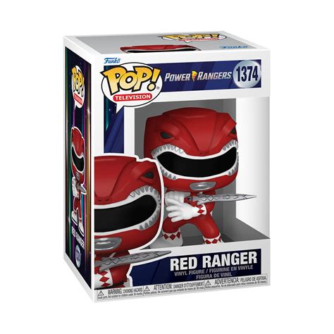 Mighty Morphin Power Rangers 30th Anniversary Red Ranger Funko Pop
