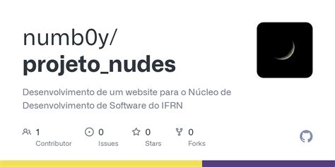 GitHub numb y projeto nudes Desenvolvimento de um website para o Núcleo de Desenvolvimento de