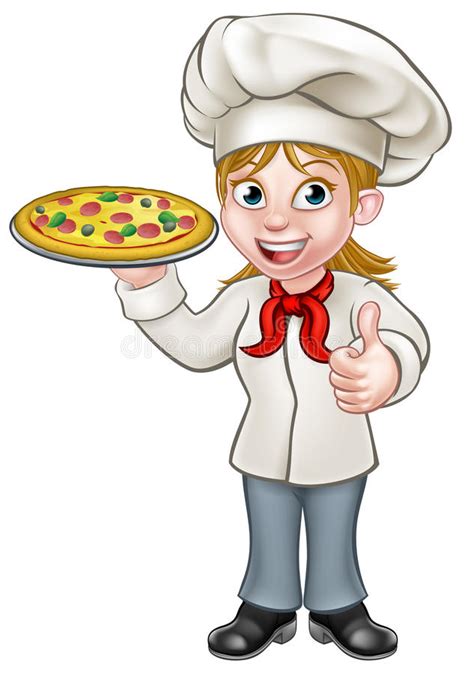 Download and use them in your website, document or presentation. Female Pizza Chef Cartoon Character Stock Vector ...