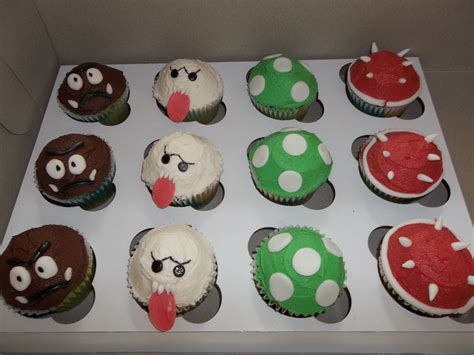 Super mario cupcakes photo 395907 super mario brothers174 yummy images cupcakes the cupcake. Pin by Jerusha Moore on Cupcakes | Super mario bros birthday party, Mario birthday party, Super ...