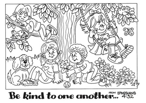 Have courage and be kind with others coloring page with and beautiful flower frame. Be kind to one another colouring sheet | Teaching Resources