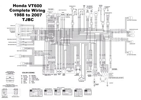 2000 Honda Shadow Vlx 600 Wiring Diagram