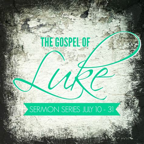 The Gospel of Luke Sermon Series | South Elkhorn Christian Church