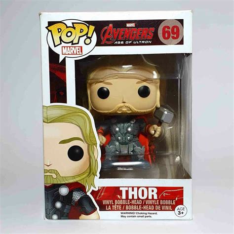 Avengers 2 Thor With Hammer Bobble Head Pop Figure 69 Wizplex