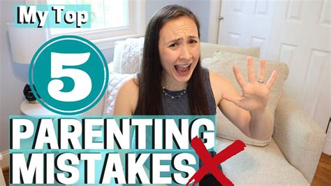 MY PARENTING MISTAKES - 5 FAILS!!! - YouTube