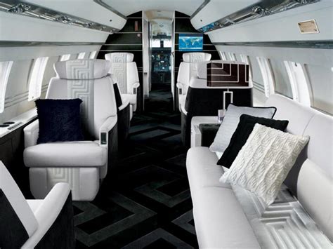 Stunning Private Jet Interiors A Glimpse Inside 9 Luxury