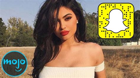 Top 10 Hottest Celebrity Snapchats To Follow Youtube