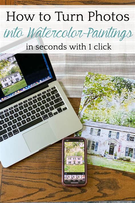 How To Turn Photos Into Paintings Bless Er House Cheap Home Decor