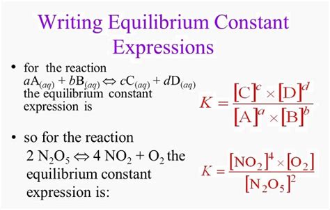 This type of reactionis considered to be reversible. Equilibrium Constant - Definition and Expression | Biology ...