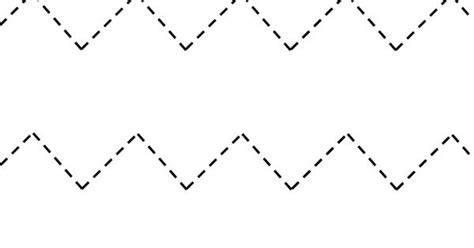 Zigzag Lines Worksheet 10 Zigzag Line Kids Worksheets Printables Ms