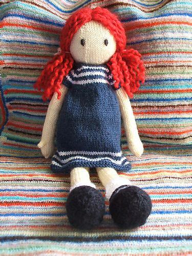 New free projects added weekly! marico's Sally | Knitted doll patterns, Knitted dolls free ...